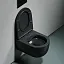 Подвесной унитаз Ceramica Nova Modena, CN6063MDH, безободковый, крышка-сиденье микролифт, темный антрацит матовый, сантехфарфор