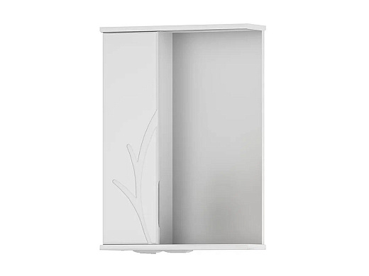 Шкаф с зеркалом Volna Adel 50 белый левый