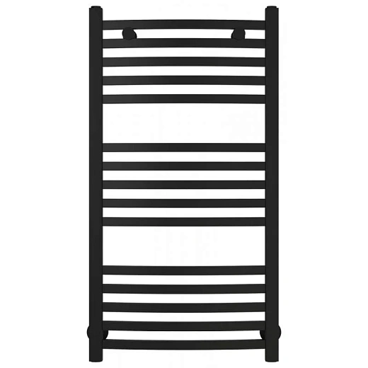 Полотенцесушитель водяной Сунержа Аркус 31-0251-8040, 800x400, цвет матовый черный