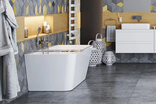 Ванна акриловая Excellent Lila 2.0 150 x 72 см, белая, WAEX.LIL2.150.WHP