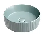 Умывальник Ceramicanova Element CN6057MLG 36см сантехфарфор зеленый матовый, CN6057MLG
