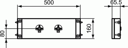 Рама для смесителей IdealStandard ProSys R016667 Рама для смесителей IdealStandard ProSys R016667