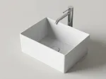 Умывальник накладной Ceramicanova Адель (Adele) 40x30x16см, белый, CN6091