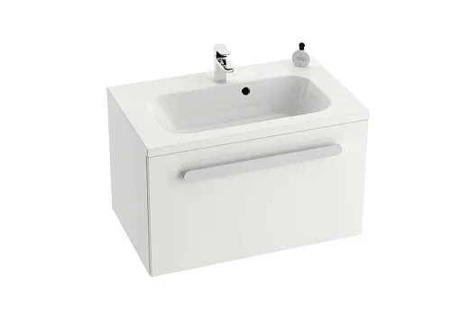 Тумба под умывальник Ravak SD 600 CHROME 60x49x47, каппучино/белая