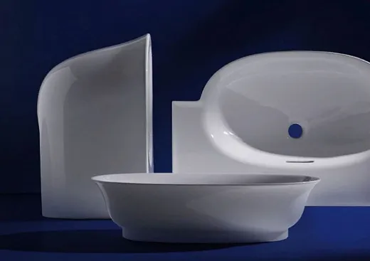 Раковина Laufen The New Classic 8.1285.2.000.112.1, накладная, цвет - белый, 55 х 38 х 14 см