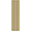 Радиатор трубчатый Сунержа Эстет-00, 11 секций, боковое подключение, цвет матовое золото, 032-0332-1811