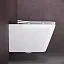 Подвесной безободковый унитаз Ceramicanova Metric CN3007 Rimless, крышка микролифт, сантехфарфор (выставочный образец, отсутствует упаковка)