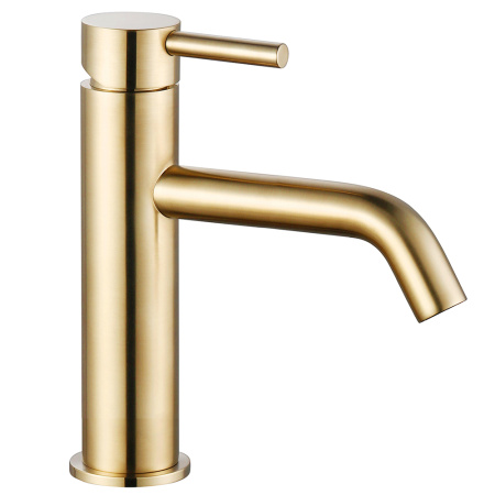 AQM6210GG AQUAme Siena Смеситель для раковины однорычажный 82мм, Glossy gold AQM6210GG AQUAme Siena Смеситель для раковины однорычажный 82мм, Glossy gold