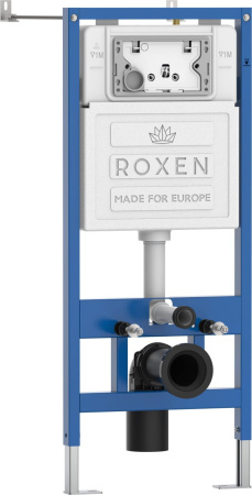 Комплект инсталляции с унитазом 6 в 1 Roxen StounFix Dual Fresh 964772 (состоит из: 710200, Caspia 410280CH, 530110-01B) Комплект инсталляции с унитазом 6 в 1 Roxen StounFix Dual Fresh 964772 (состоит из: 710200, Caspia 410280CH, 530110-01B)
