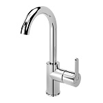 Смеситель для умывальника Bruma Leaf 1677101CR Chrome хром глянцевый