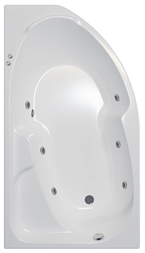 Ванна гидромассажная Тритон София 170x95 левая базовая