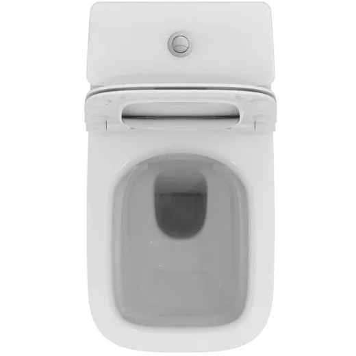 Унитаз напольный безободковый Ideal Standard i.life B, для монтажа с бачком, технология RimLS+