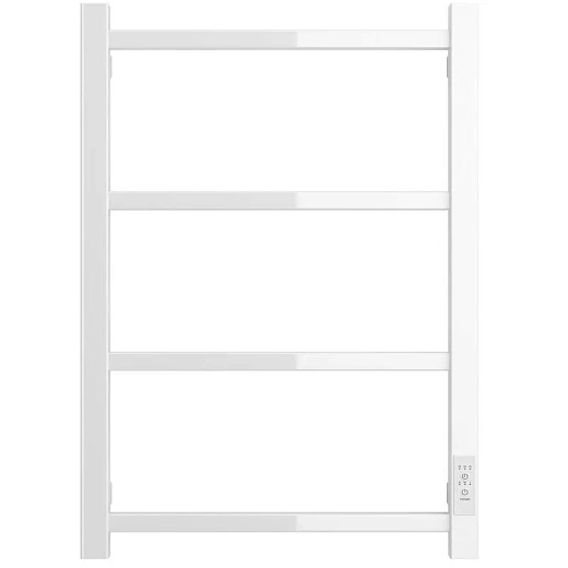 Полотенцесушитель электрический Стилье Формат 26, ширина 40 см, высота 60 см, диммер слева/справа, белый, 12527-6040/12526-6040