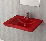 Раковина Bocchi Care&amp;Comfort 1142-019-0126, красная