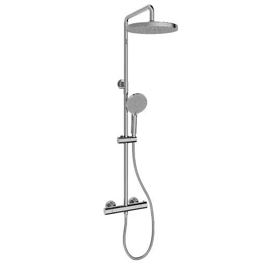 Душевая система Sancos Teo SC11001CH, термостатическая, хром