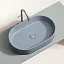 Умывальник Ceramicanova Element CN6048MHL 60см сантехфарфор серо-голубой, CN6048MHL
