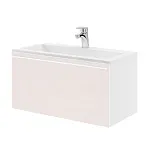Тумба под умывальник Ravak SD 800 Ravak Clear 80x38x42, белый/белый