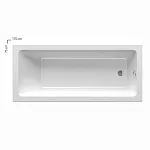 Ванна акриловая Ravak 10° SLIM 170х75, CA71300000