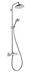 Душевая стойка Hansgrohe Croma 220 Showerpipe 27188000 EcoSmart