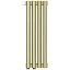 Радиатор отопления Сунержа Эстет-0 EU50, 4 секции, левое/правое нижнее подключение, цвет шампань, 020-0320-5004/020-0321-5004