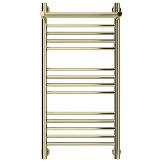 Полотенцесушитель водяной Сунержа Богема+, 800x500, с полкой, цвет шампань, 020-0223-8040