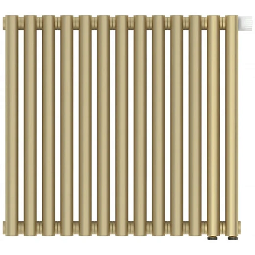 Радиатор отопления Сунержа Эстет-00 EU50, 13 секций, нижнее подключение, цвет матовая шампань, 022-0322-5013