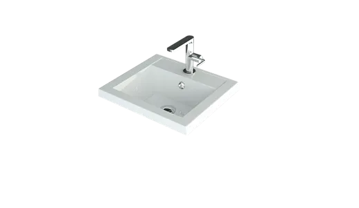 4627173210287 Раковина Madera Alice 40x35 см литьевой мрамор