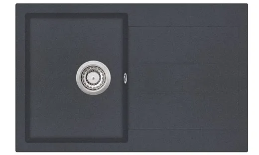 Мойка AquaSanita Tesa SQT 101 222 AW graphite