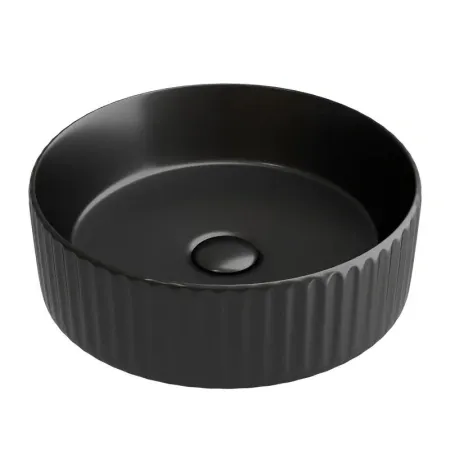 Раковина Ceramicanova Element CN6057MB, 36 см, сантехфарфор, цвет черный матовый