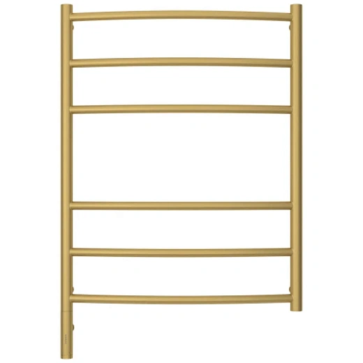 Полотенцесушитель электрический Сунержа Галант 3.0, высота 80 см, ширина 60 см, диммер слева/справа, цвет матовое золото, 032-5800-8060/032-5801-8060