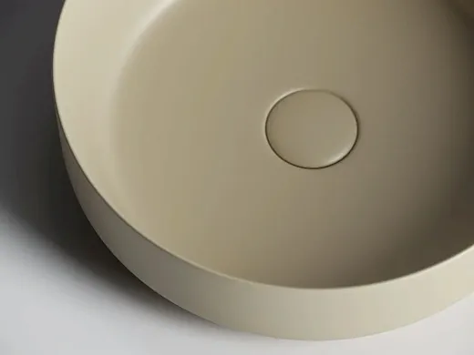 Умывальник Ceramicanova Element CN6022MC 39х39х12см накладной круглый без перелива, CN6022MC