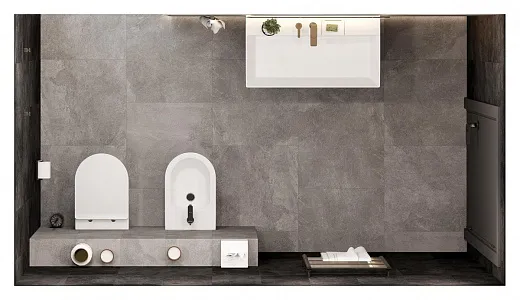 Чаша для унитаза напольная Kerama Marazzi Pompei