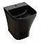 Раковина моноблок Ceramicanova Dion CN6067MB, 36 см, сантехфарфор, цвет черный матовый