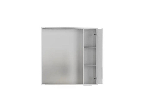 Шкаф с зеркалом Volna Adel 70 белый правый