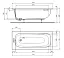 Акриловая ванна Ideal Standard i.life T476001 170x75