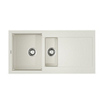 Кухонная мойка Omoikiri Sakaime 100-2-WH Tetogranit/белый Кухонная мойка Omoikiri Sakaime 100-2-WH Tetogranit/белый