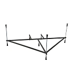 Каркас к ванне VAGNERPLAST Mini Catalina 125x125 Каркас к ванне VAGNERPLAST Mini Catalina 125x125