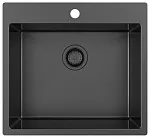 Мойка кухонная ZorG ZRN 5055 Premium PVD Gunblack