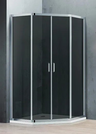 Душевой уголок Adema Glass Line Penta 90 90x90 (тонированный)