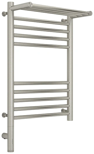 Полотенцесушитель электрический Сунержа Богема 3.0 600x400 с полкой, сатин, L/R