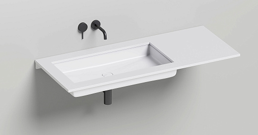 1802110G Раковина встраиваемая Salini MAREA 10 (S-Sense, глянцевый) 75x40 см