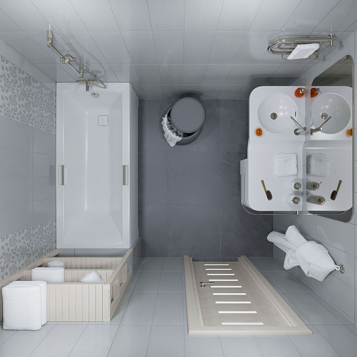 Ванна акриловая Тритон Алекса 150 150x75 белая