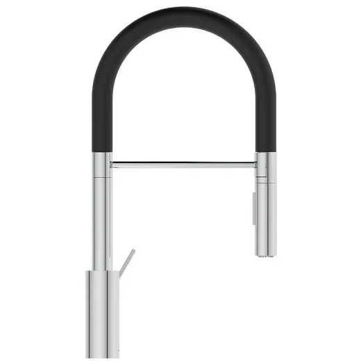Смеситель для кухонной мойки Ideal Standard GUSTO BD417AAс высоким трубчатым вытяжным изливом R-типа