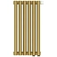 Радиатор отопления Сунержа Эстет-00 EU50, 6 секций, нижнее подключение, цвет матовое золото, 032-0322-5006