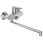 Смеситель для ванны/душа однорукоятковый настенный с длинным изливом, Ideal Standard ALPHA BD044AA