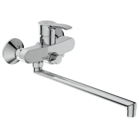 Смеситель для ванны/душа однорукоятковый настенный с длинным изливом, Ideal Standard ALPHA BD044AA