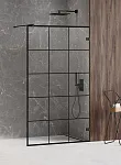 Душевая перегородка walk-in New Trendy AVEXA BLACK 70x200 (var 5)