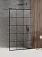 Душевая перегородка walk-in New Trendy AVEXA BLACK 70x200 (var 5)
