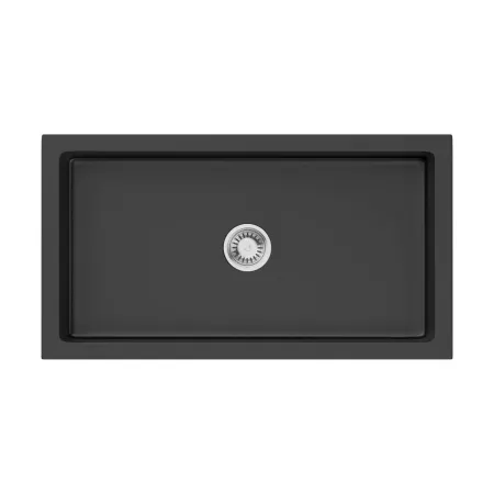 Кухонная мойка из керамики Omoikiri Mikura 83-BL Natceramic/черный