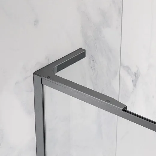 Душевая стенка Radaway Modo F SL II Brushed GunMetal 100 Right, 10419104-92-01R